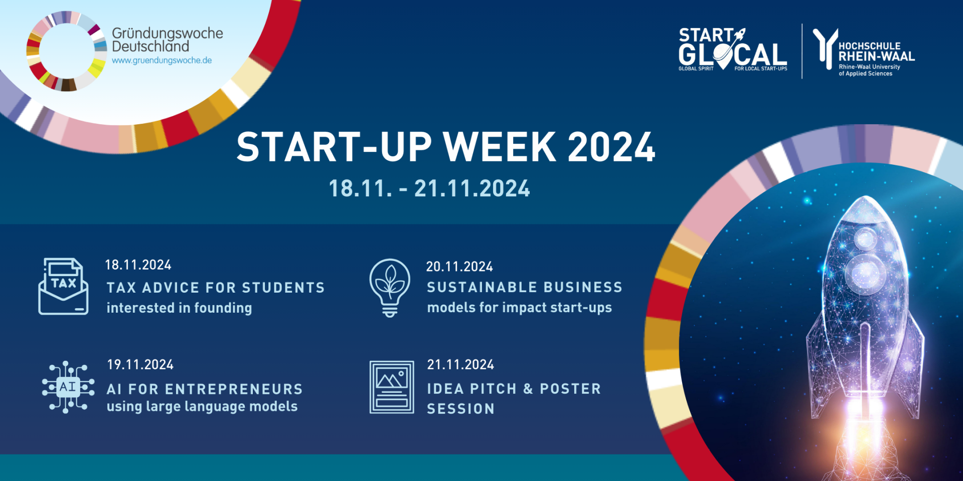 Start-up Week 2024 from 18.11.-21.11.2024